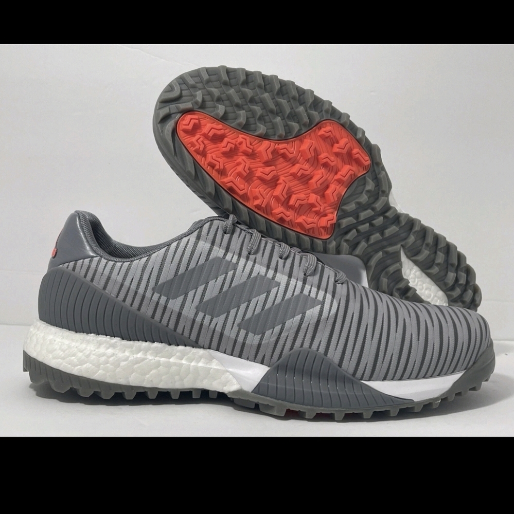 Adidas Men's Striped Gray Sneakers